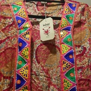 Handmade cotton cover up/ tops.